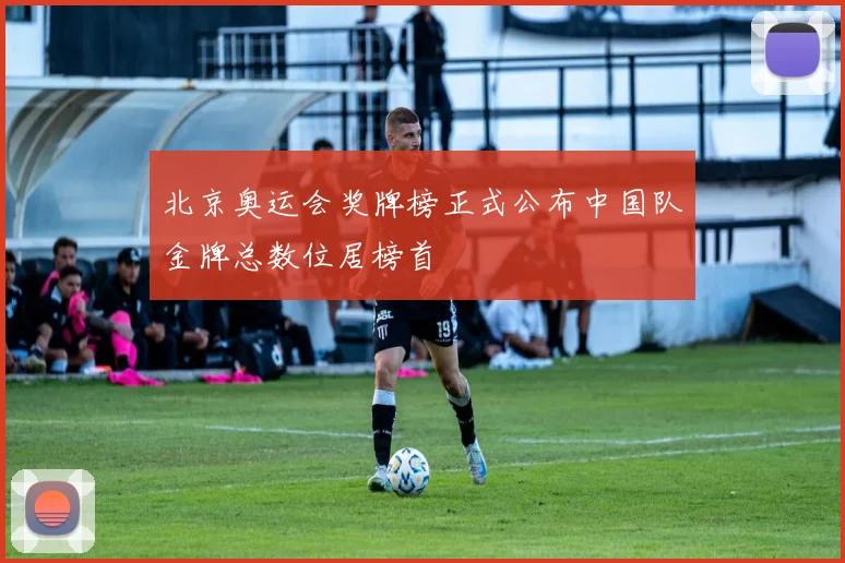 北京奥运会奖牌榜正式公布中国队金牌总数位居榜首